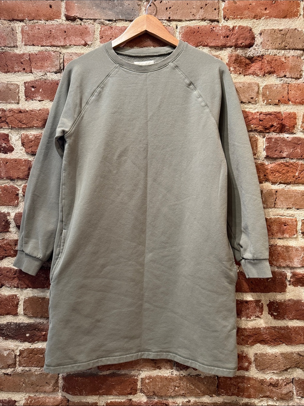 UpWest Women's Crewneck Tunic Sweatshirt - Olive